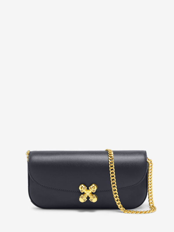 ALEXANDER MCQUEEN - Small Skull Flower Bag - Item 8360371MAAE9112
